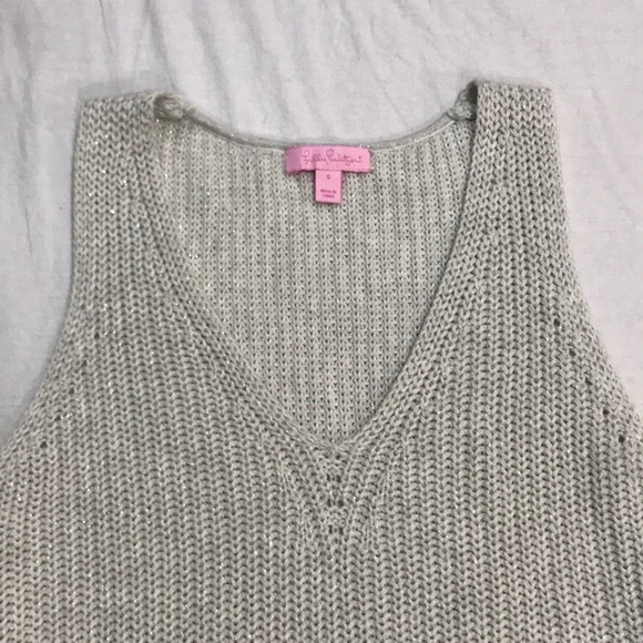 Lilly Pulitzer Jaya Metallic Sweater Top - Picture 3 of 8